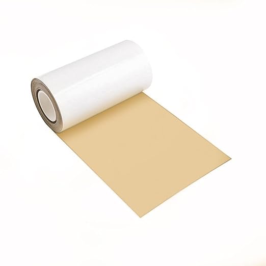 Leather Repair Patch Tape Kit Beige Tan 3 x 60 inch Self Adhesive Leather