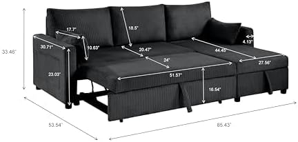 Queen Sleeper Sofa, Convertible Sofa Bed