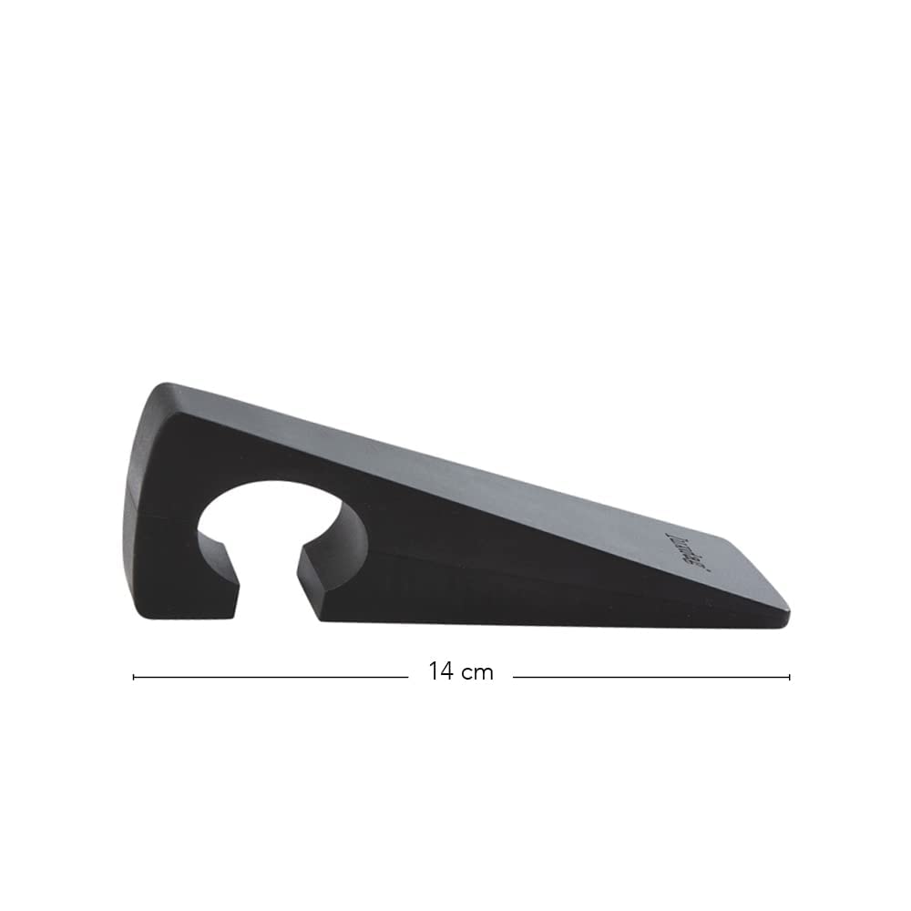 luxdag Silicone Window & Door Stopper with Practical Door Holder for Hanging (Choice of Colour) - Non-Slip Wedge for Windows & Doors - Protector for Tiles, Stone, Carpet & Wood