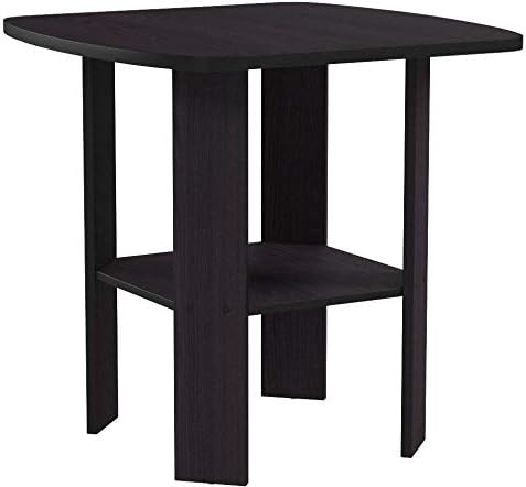 Furinno Simple Design Side Table Set of 2, 2-Tier Modern End Table