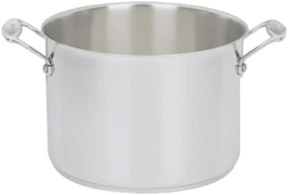 Cuisinart 766-24 Chef's Classic 8-Quart Stockpot with Cover, Stainless Steel
