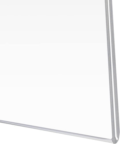 PecMuikee Acrylic Sign Holder 8.5x11, Wall Mount Acrylic Sign Holder and Plastic Paper Display Ad Frame bonus with 3M Tape and Mounting Screws for Restaurants, Office, Market, Library, Store, 20 Pcs