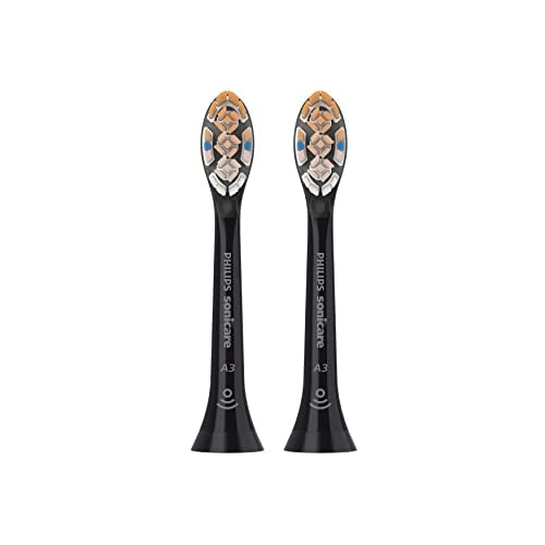 Philips Sonicare A3 All-in-One - Genuine Replacement Electric Toothbrush Heads, White, 4 Pack One Year Supply, HX9094/65