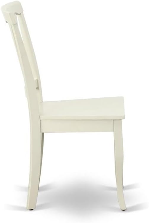 East West Furniture AVC-LWH-W Avon Dining Chairs