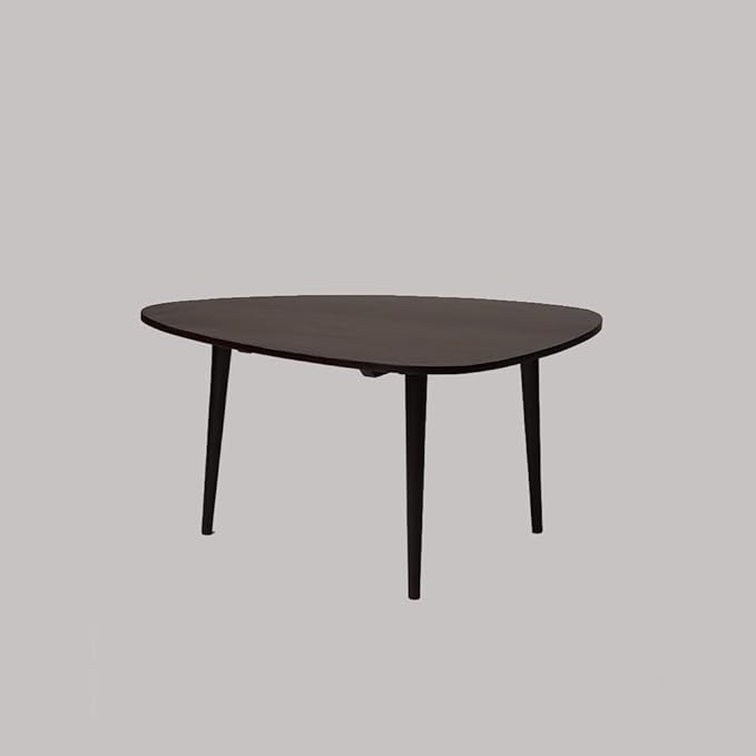 Handmade Eco-Friendly Modern Wood Teak Drop Shaped Coffee Table 3' from BBH