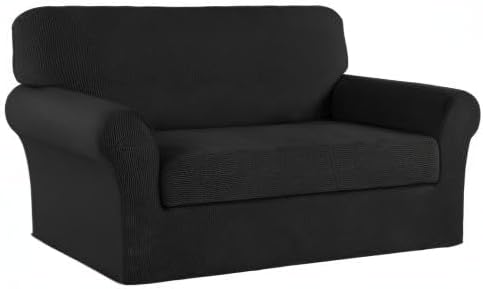 Turquoize Stretch Sofa Slipcover 2 Pieces Sofa Cover Couch Cover