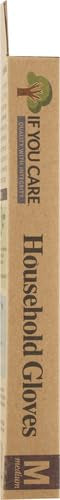 IF YOU CARE Medium Cotton Flock Lined Household Gloves, 1 Count