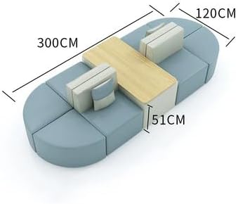 Custom-Shaped Sofas