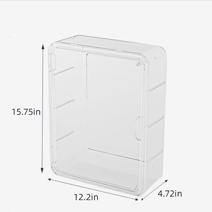 BOHOIDEE 4 Tiers Clear Display Case