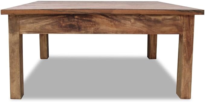 Coffee Table Solid Reclaimed Wood 38.6"x28.7"x17.7", Side Table, Center Table
