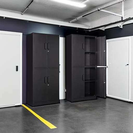 Yizosh Metal Storage Locking Cabinet