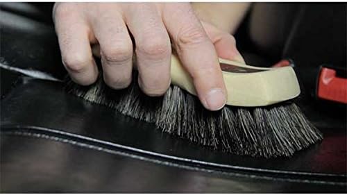 Chemical Guys Long Bristle Horse Hair Leather Cleaning Brush
