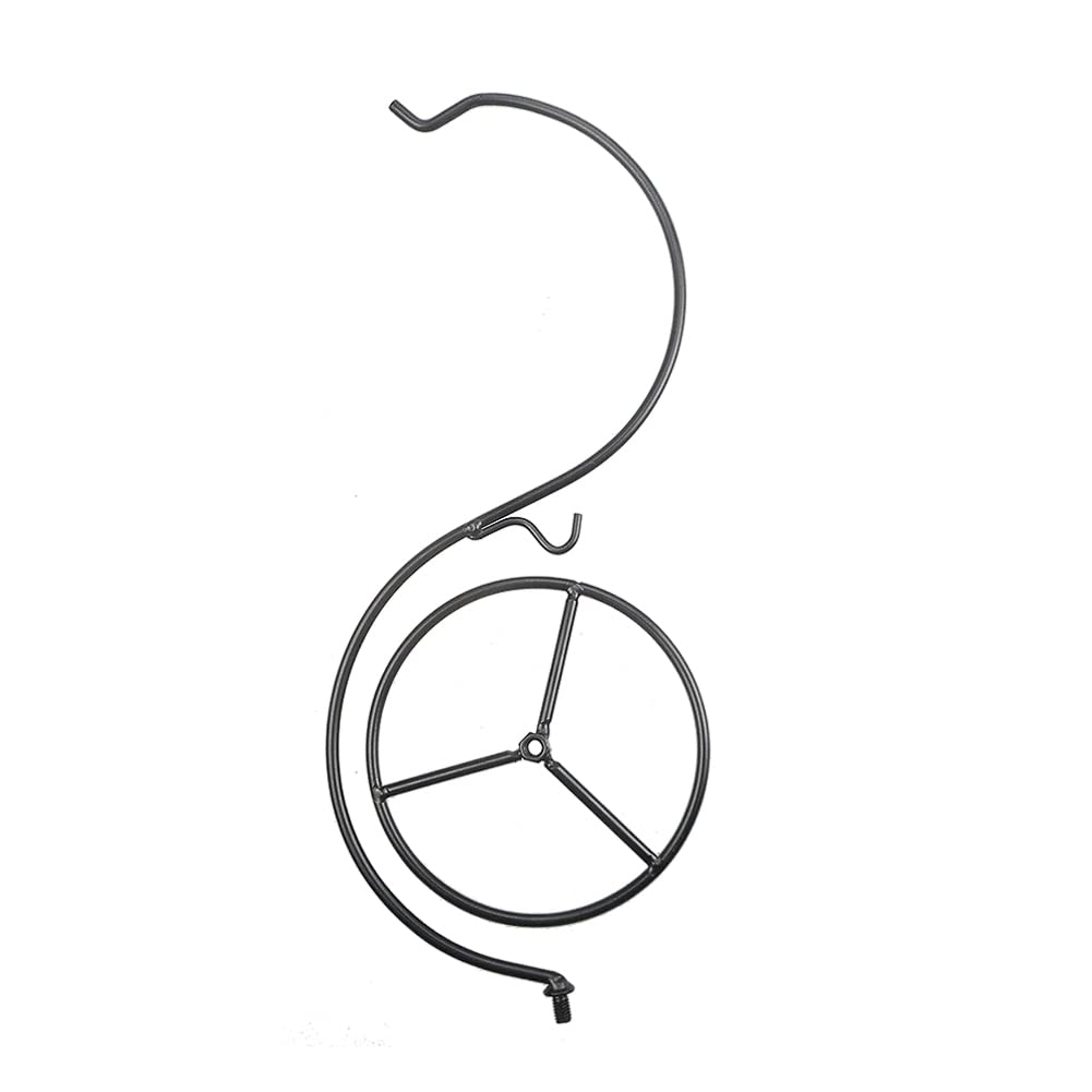 YY YEARCHY Ornament Display Stand Holder Home Wedding Decoration Rack for Hanging Glass Globe Air Plant Flower Pot Stand Iron Pot Hook Stand Terrarium Witch Ball