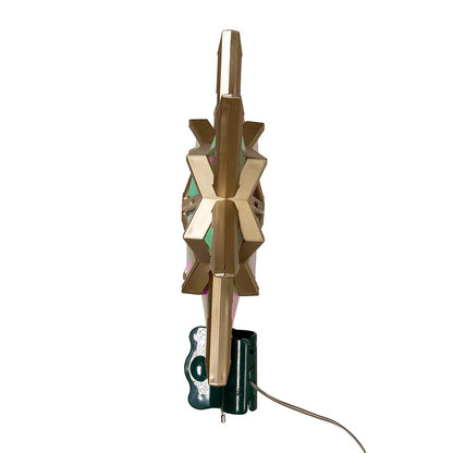 Kurt Adler 11.5-Inch 21-Light 7 Point LED Iridescent Star Tree Topper