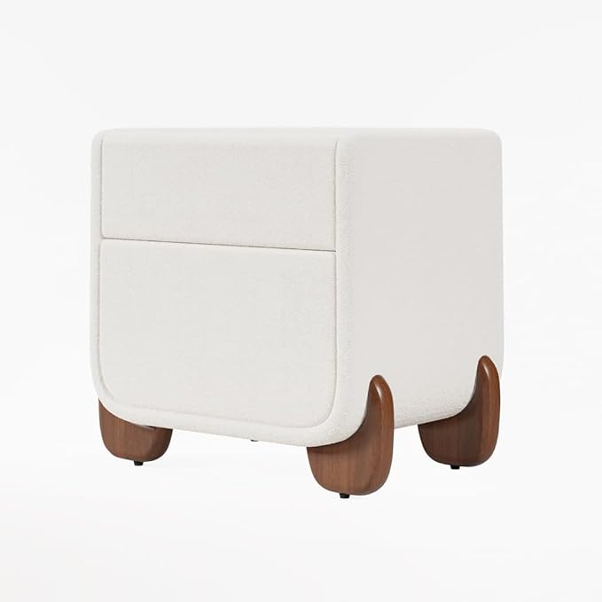 homary Smart Boucle Nightstand