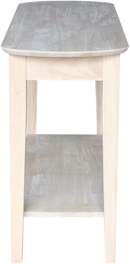 International Concepts Phillips Oval Sofa Table, Unfinished