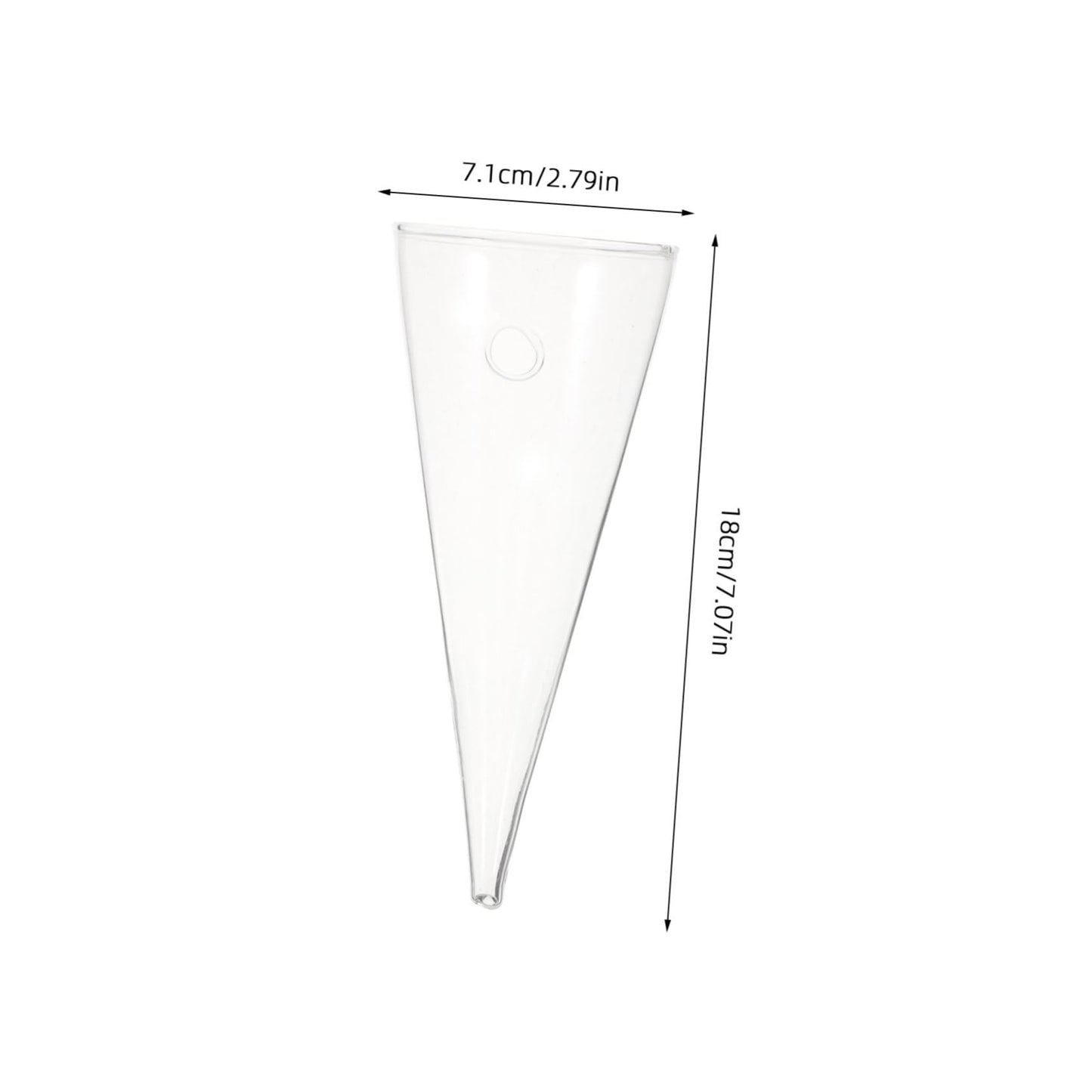 Toyvian Transparent Glass Wall Hanging Hydroponic Planter for Indoor Plants Terrarium Vase for Decor Easy to Maintain Wall Mounted Flower Holder