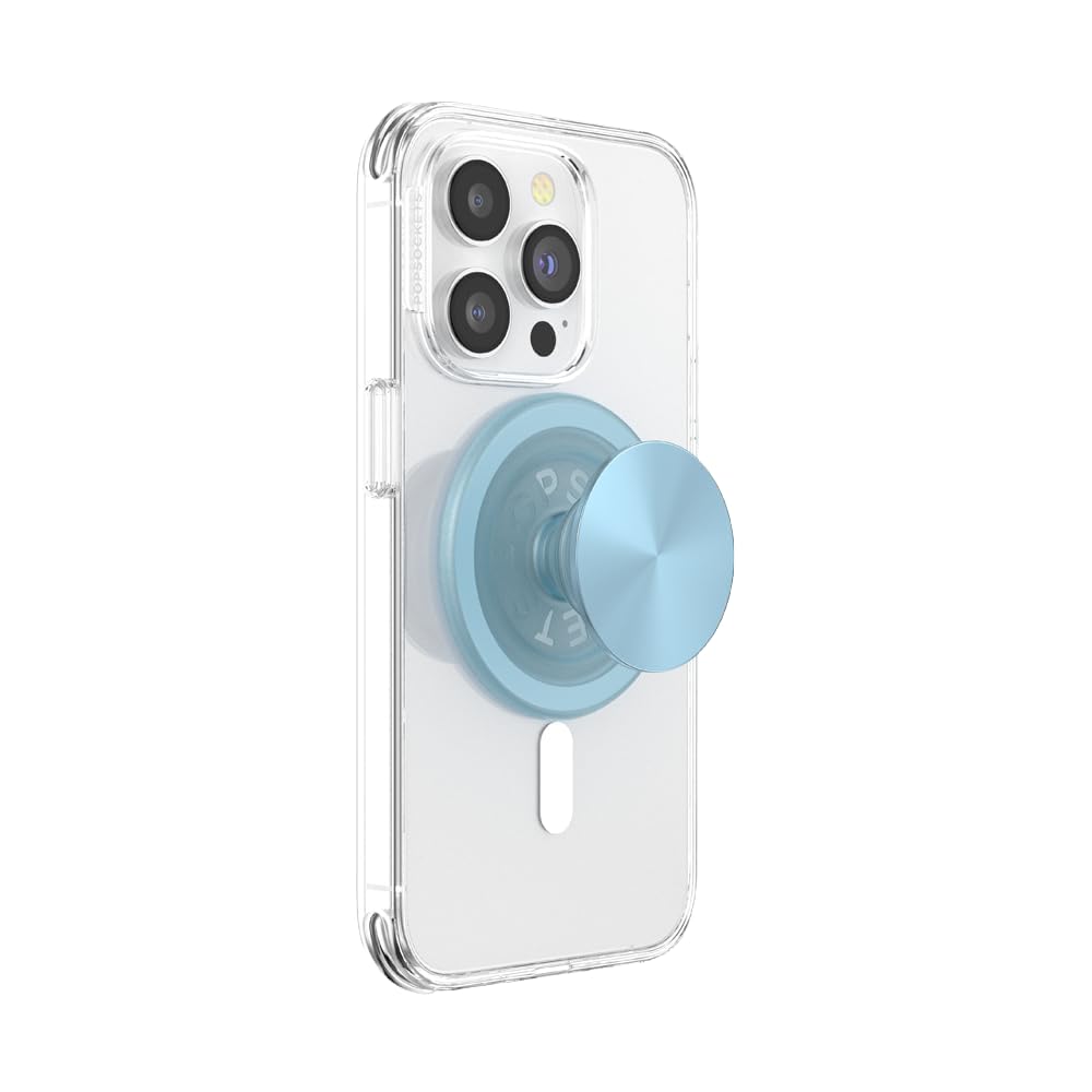 PopSockets Phone Grip for MagSafe, Magnetic Holder, Phone Stand - Blue Sigh