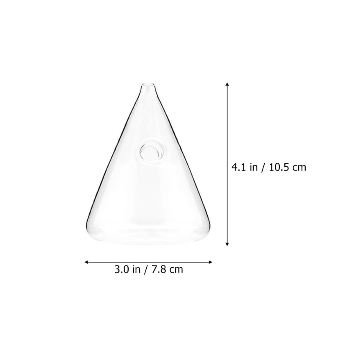 PRETYZOOM Geometric Glass Hanging Vase Set of 3, Hydroponic Planter Flower Holder for Wall Decoration, Home Glass Terrarium Plant Bottle for Indoor Home Décor