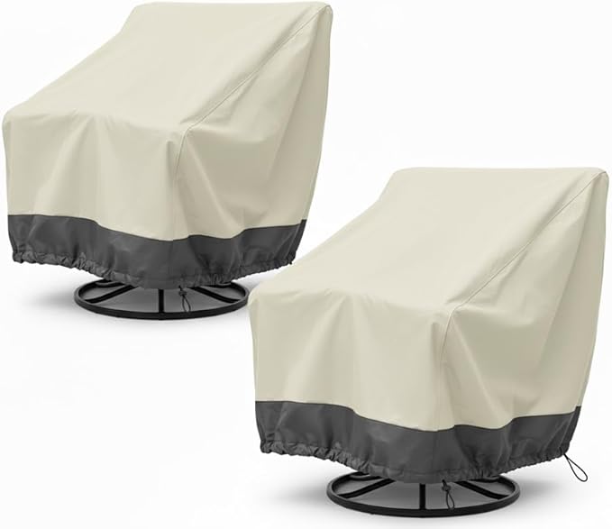 2 Pack Heavy Duty Patio Chair Covers