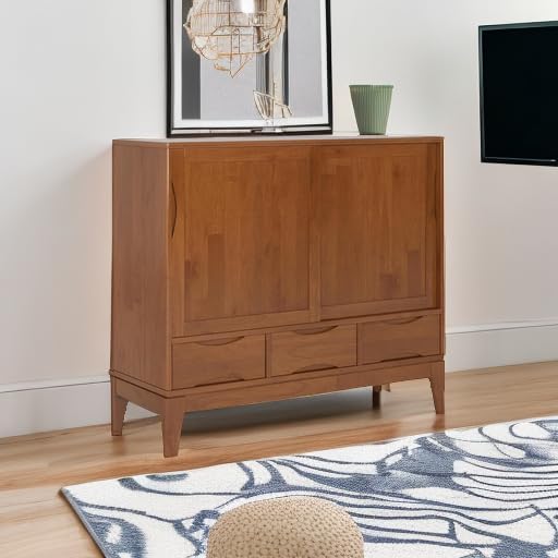 SIMPLIHOME Harper Medium Storage Cabinet