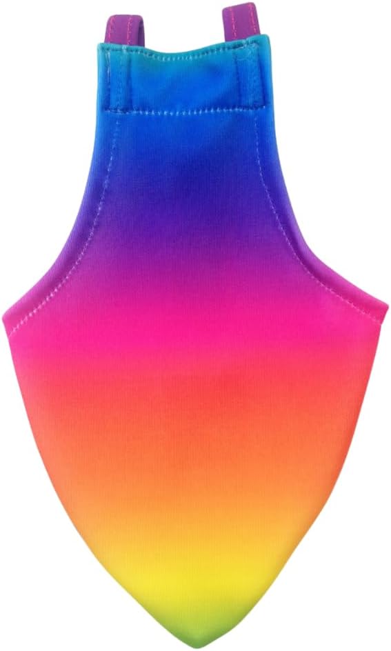 Avian Fashions FeatherWear FlightSuit X-Wide Long(11) Bird Diaper in Rainbow