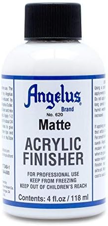 Angelus Matte Acrylic Finisher 4 fl oz – Flexible Clear Coat