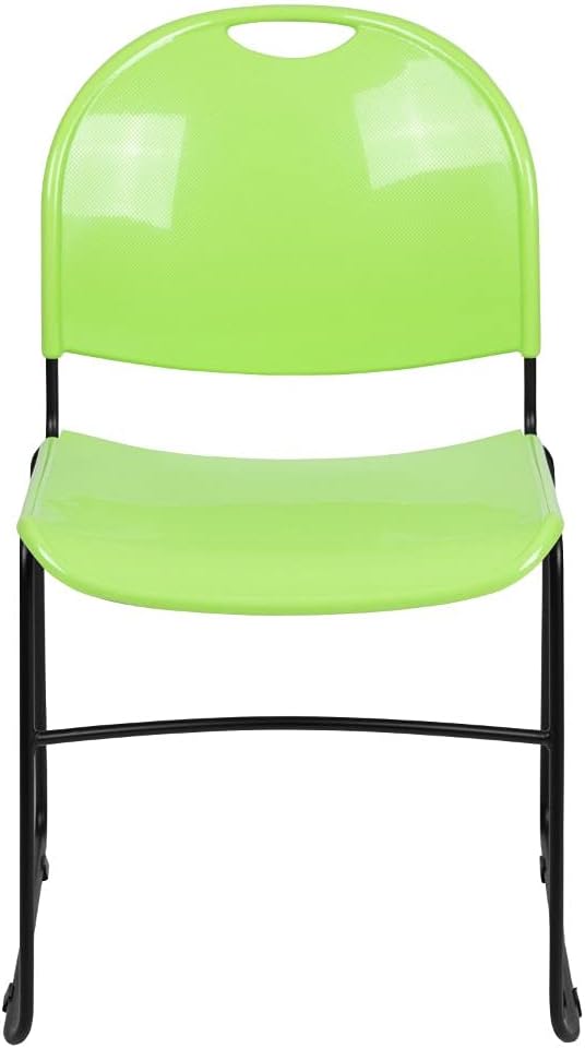 Flash Furniture HERCULES Series 5 Pack 880 lb. Capacity Green Ultra-Compact