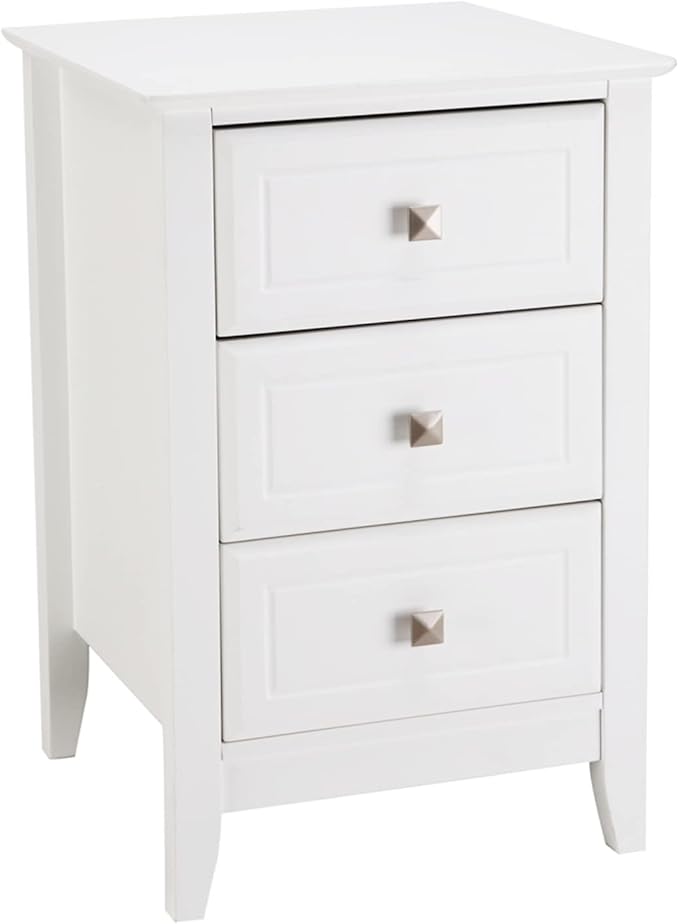 Bonnlo Upgraded White Night Stands