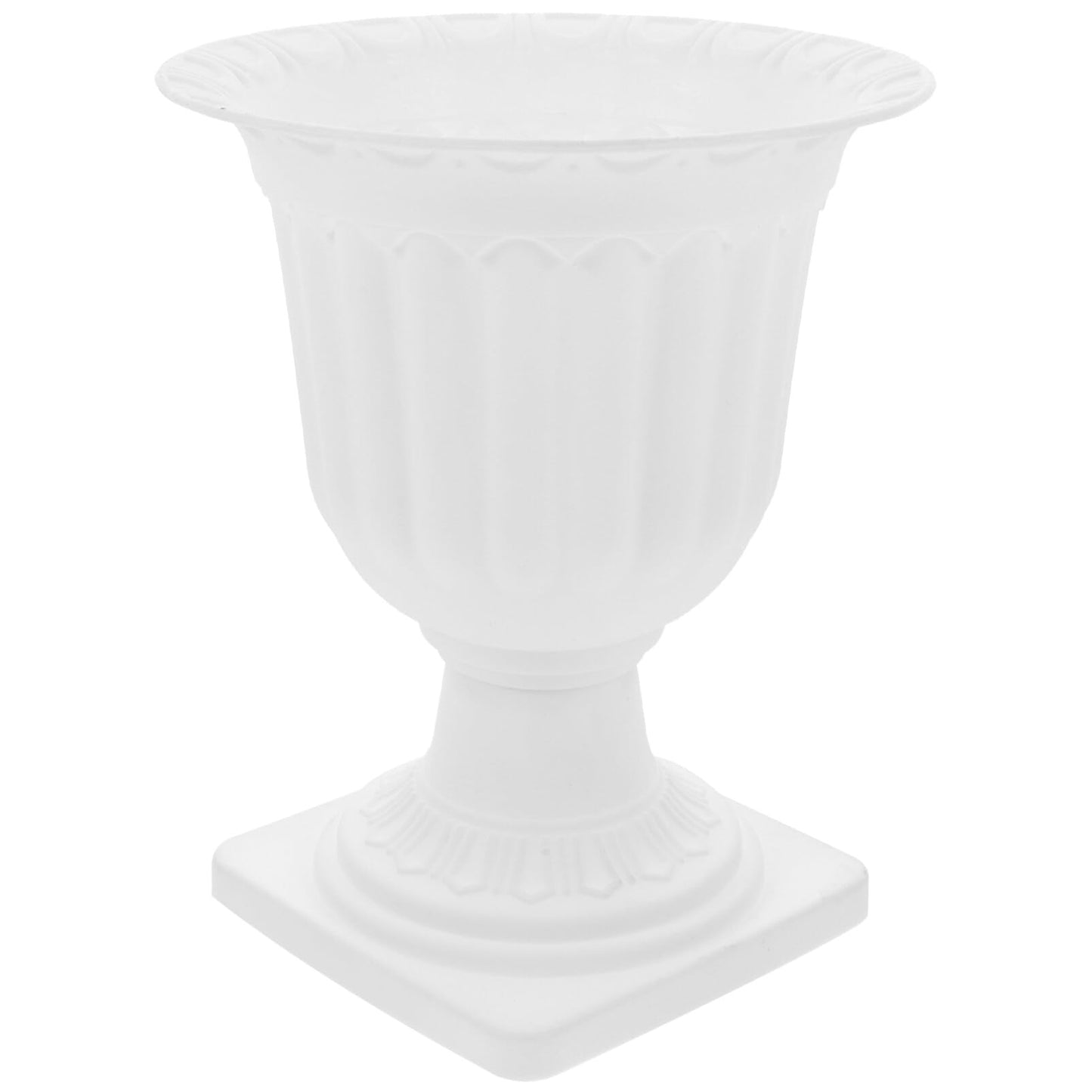 Abaodam Roman Style Detachable Small Planter Pot 6.69X5.51X5.51In Decorative Flowerpot for Indoor Outdoor Garden Porch Wedding Party Succulent Container