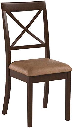 East West Furniture BOC-CAP-C Boston Kitchen Dining Chairs