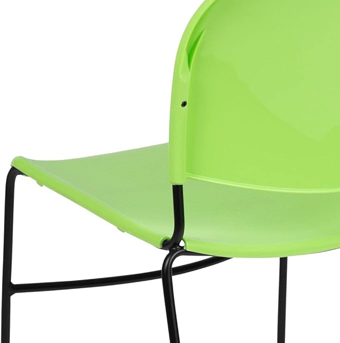 Flash Furniture HERCULES Series 5 Pack 880 lb. Capacity Green Ultra-Compact