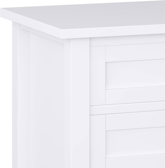 SIMPLIHOME Warm Shaker Bedside Table
