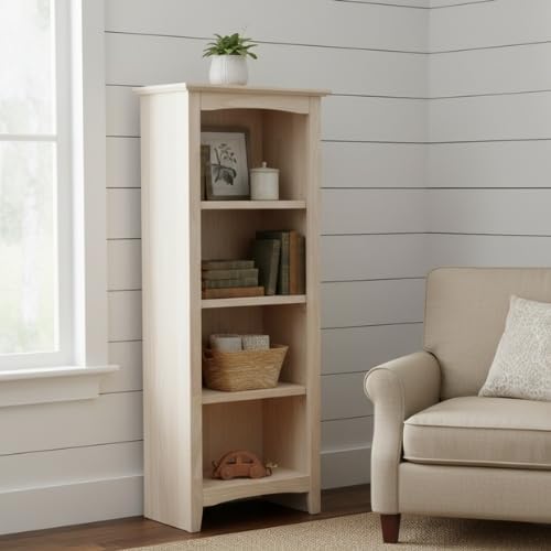 Solid Wood Shaker Bookcase