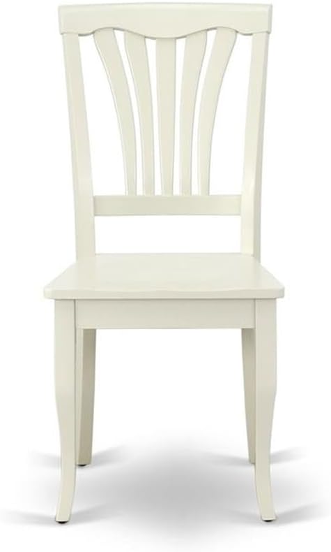 East West Furniture AVC-LWH-W Avon Dining Chairs
