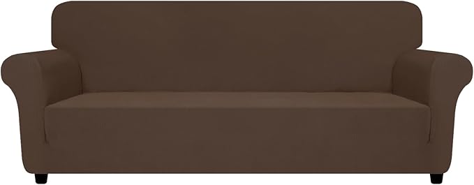 ZNSAYOTX Oversized Super Stretch Couch Cover, New Striped Sofa Covers