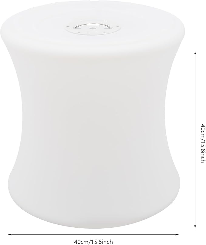 Rechargeable LED Cube Chair, 16 Colors Remote Conctrol Glow Furniture Stool