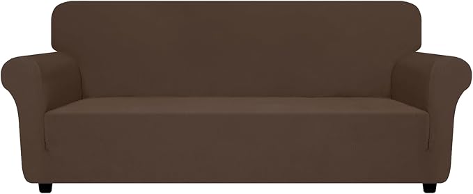 ZNSAYOTX Super Stretch Sofa Cover, New Striped Sofa Covers Fitted Slipcovers