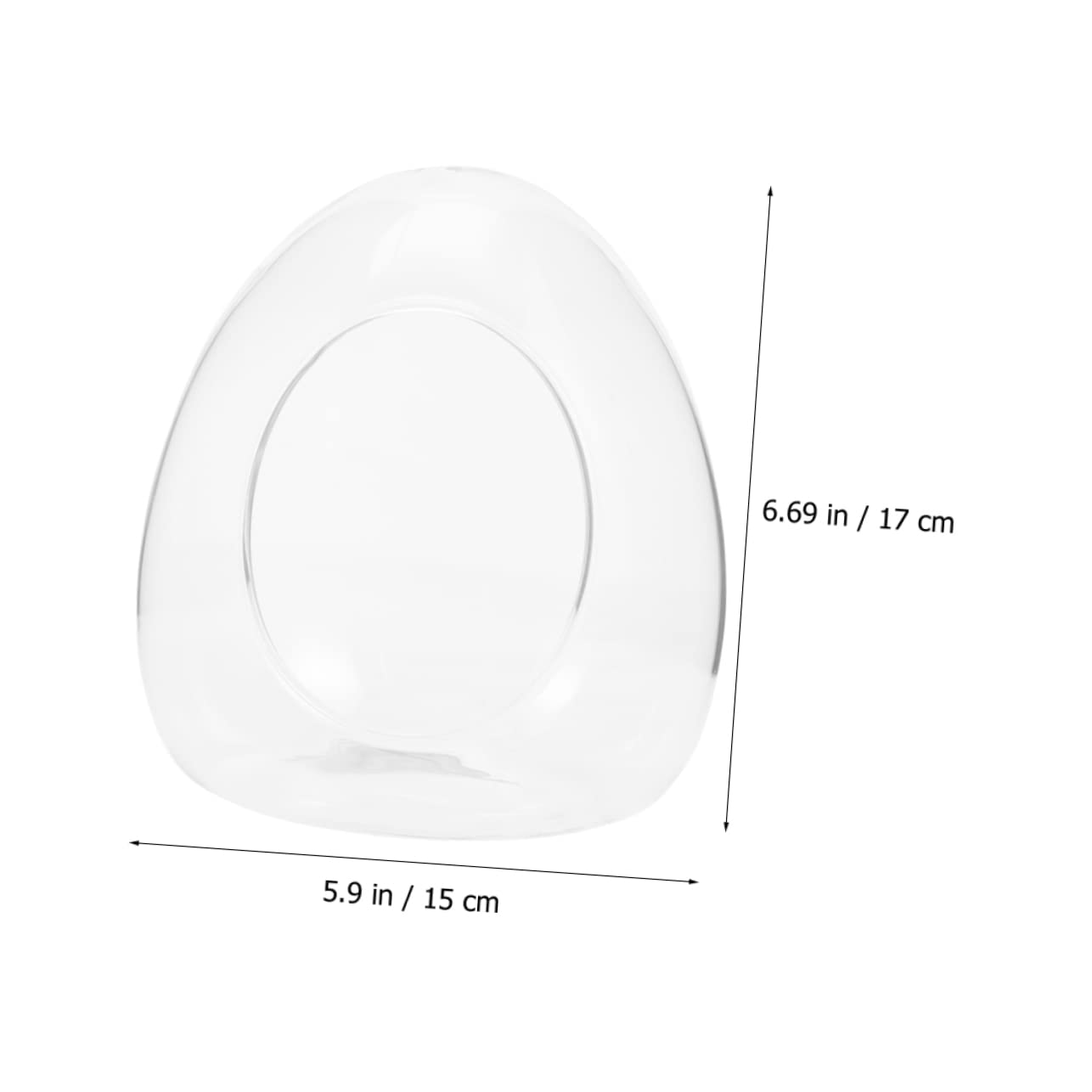 POPETPOP Glass Plant Propagation Station for Home Office Terrarium Supplies Eco Bottle