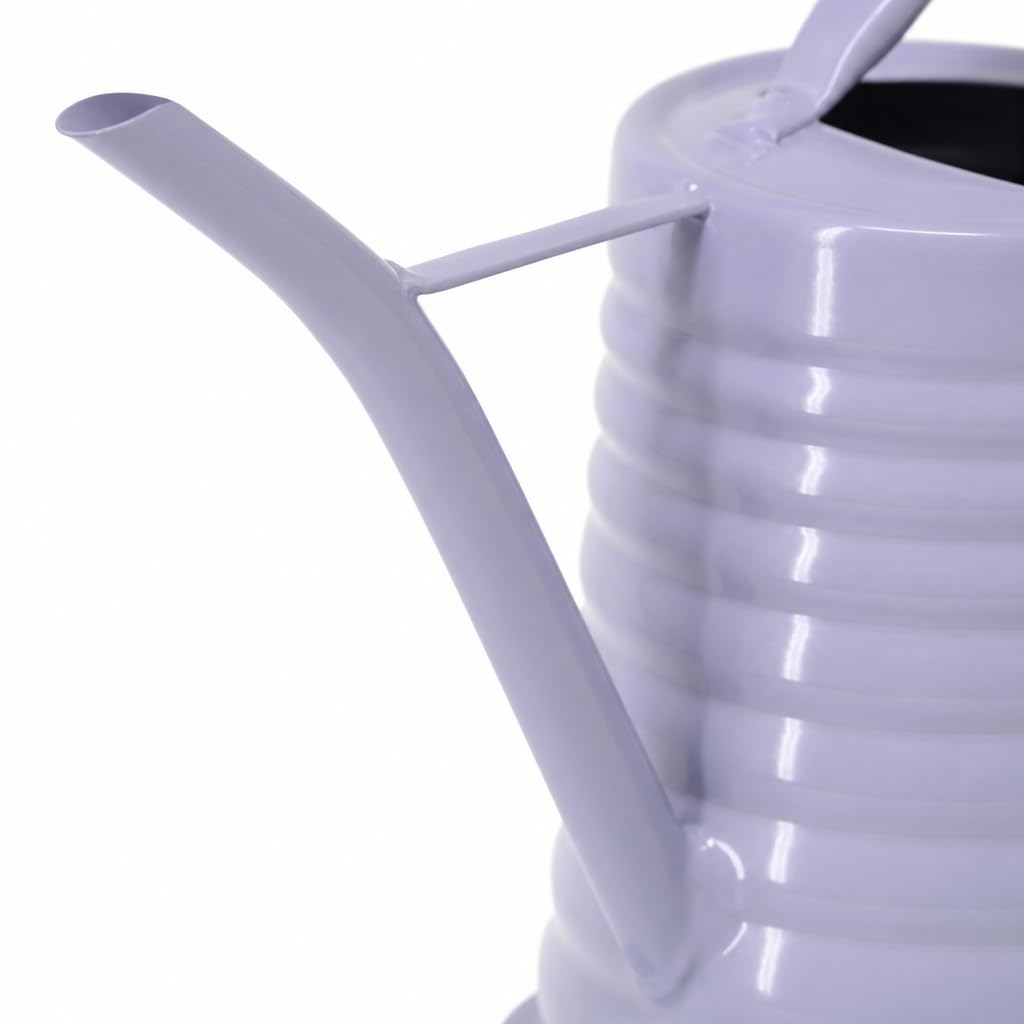 HORTICAN Small Watering Can, 0.3 Gallon/34oz., Violet Purple, Galvanized, Indoor Water Can, Metal Watering Can with Long Spout, Plant Water Can for Indoor Plants