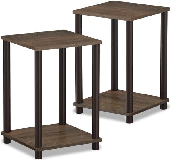 HomeStock Side End Table Set of 2