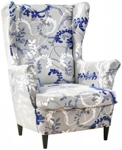 KRFOONN Wingback Chair Covers Slipcovers 2 Piece Stretch Wing Chair Covers