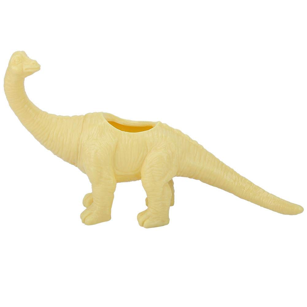 Yosoo Flower Pot, Personality Dinosaur Animal Flower Pot Plant Pot Garden Decoration Home Decoration(Yellow)