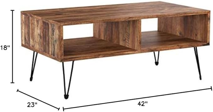 Belmont Home 42 inch Reclaimed Wood Coffee Table
