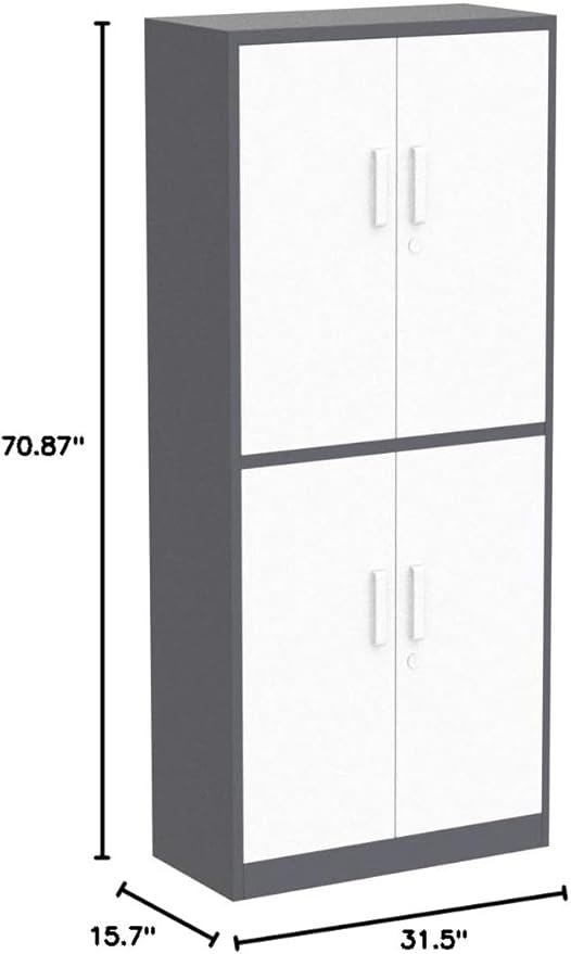 Yizosh Metal Storage Locking Cabinet