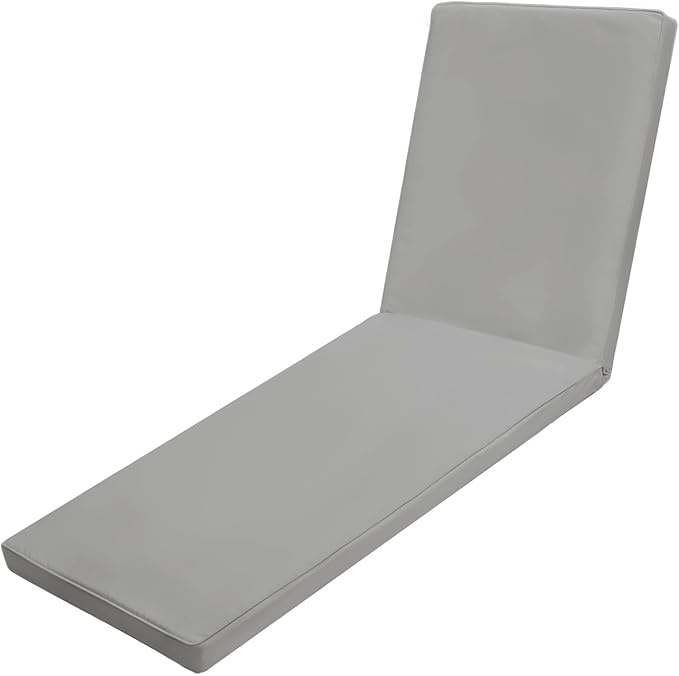 Outdoor Chaise Lounge Cushions for Patio, Lounge Chair Cushions, Waterproof
