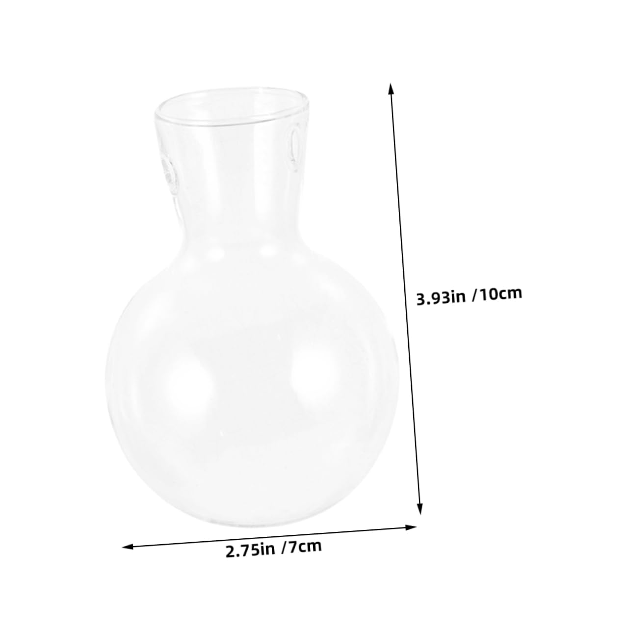 BESTOYARD 3pcs Hydroponic Propagation Vase Clear Glass Terrariums Stand for Plant Displays for Home Decor and Floral Arrangements