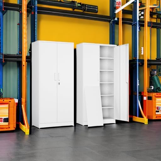 Yizosh Metal Garage Storage Cabinet