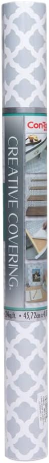 Con-Tact Brand Creative Covering, Self-Adhesive Shelf Liner, Talisman Glacier