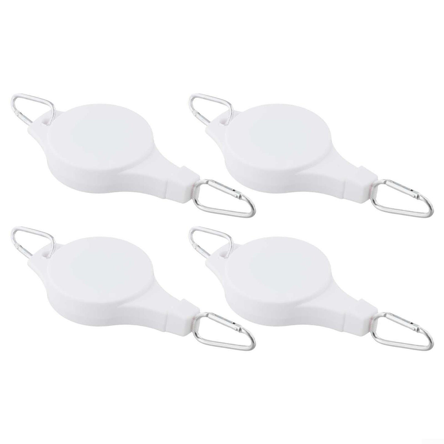 Set of 4 Adjustable Hanging Hooks for Plant Display Perfect for Gardens, Porches, and Home Interiors